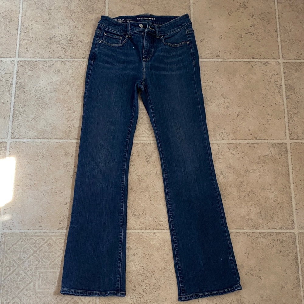 🌼 2/$25 Denver Hayes Hanna High Rise Straight Leg Jeans